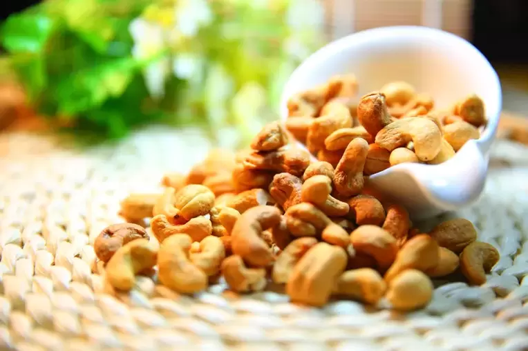 Nueces con pérdida de peso útil